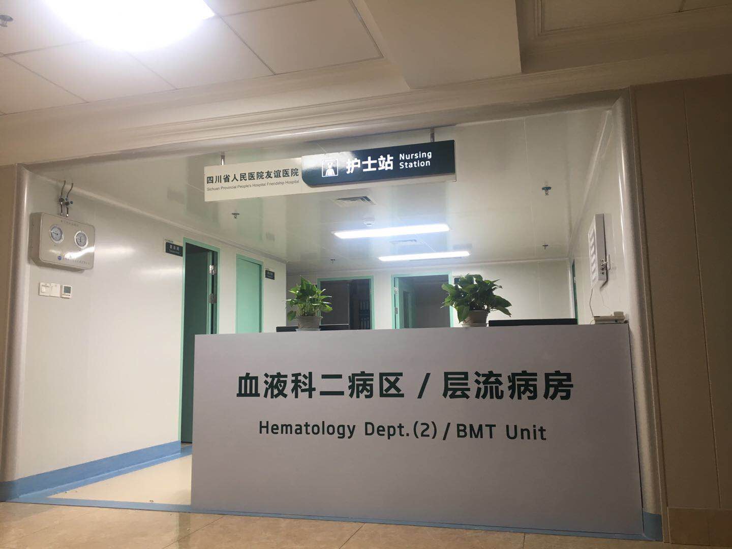 四川友谊医院血液科开科了