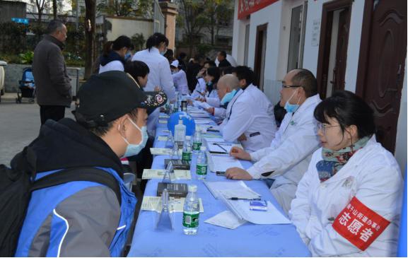 四川友谊医院联合四川省人民医院对口支援青年专家举行“关爱百姓健康，走进花果社区”大型义诊