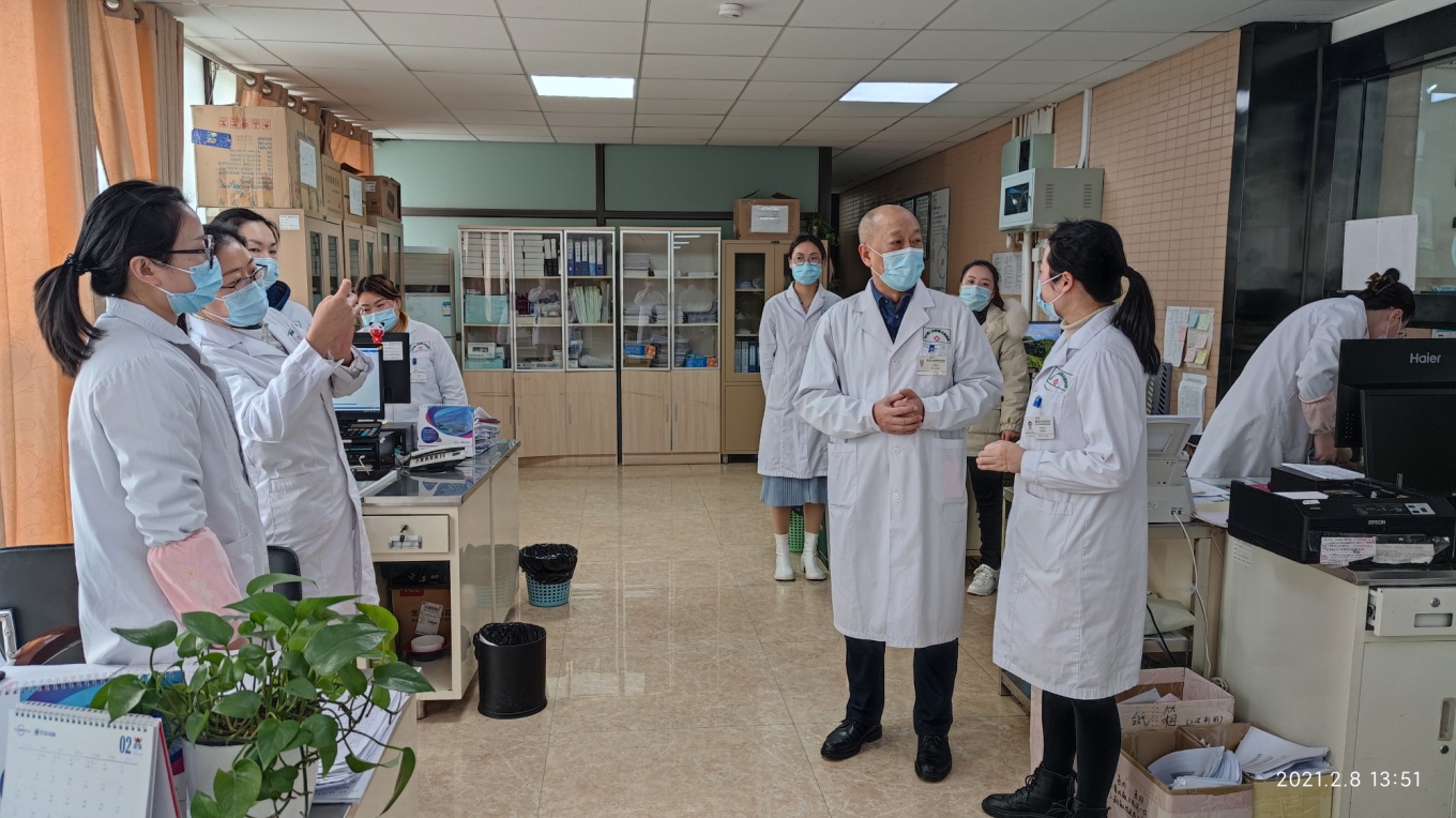 四川友谊医院开展2021年春节前安全大检查